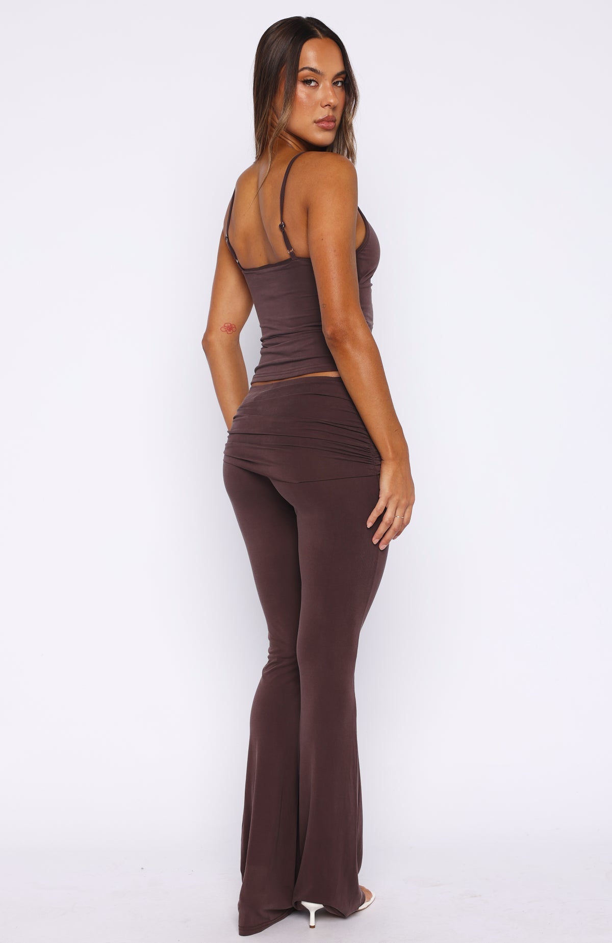 Trending Eiffel Lights Pants Chocolate