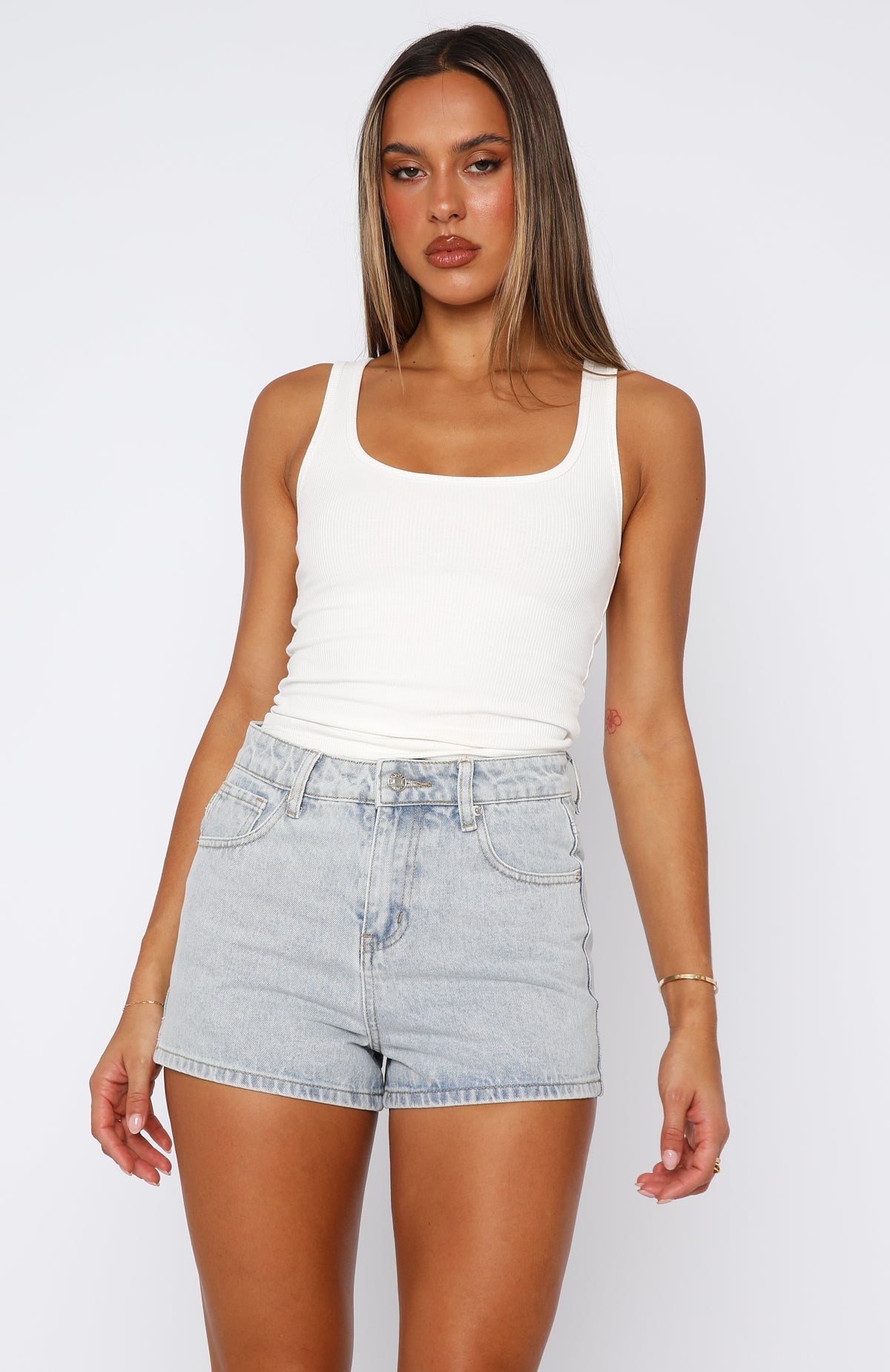 Trending Emerson Denim Shorts Glacier Blue Wash