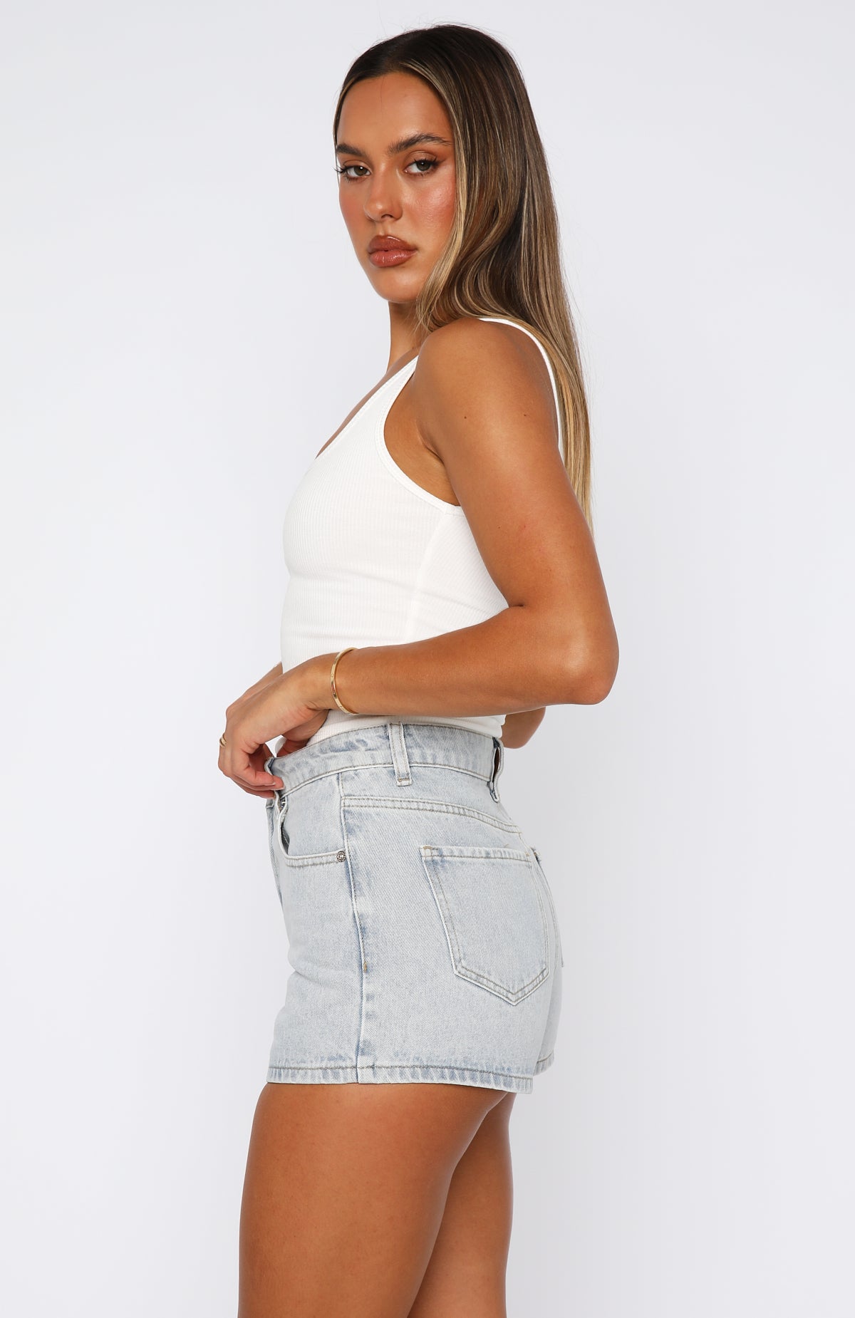 Trending Emerson Denim Shorts Glacier Blue Wash
