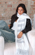 Trending Falsetto Scarf Grey