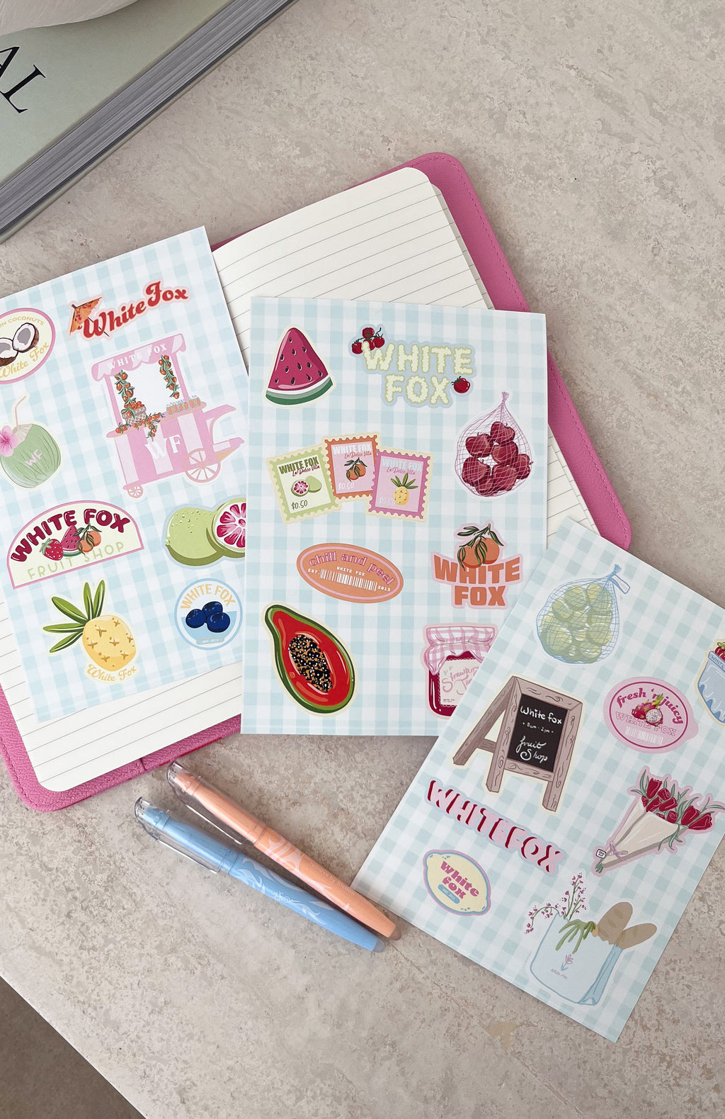 Trending Fruit Shop Sticker Pack Multi
