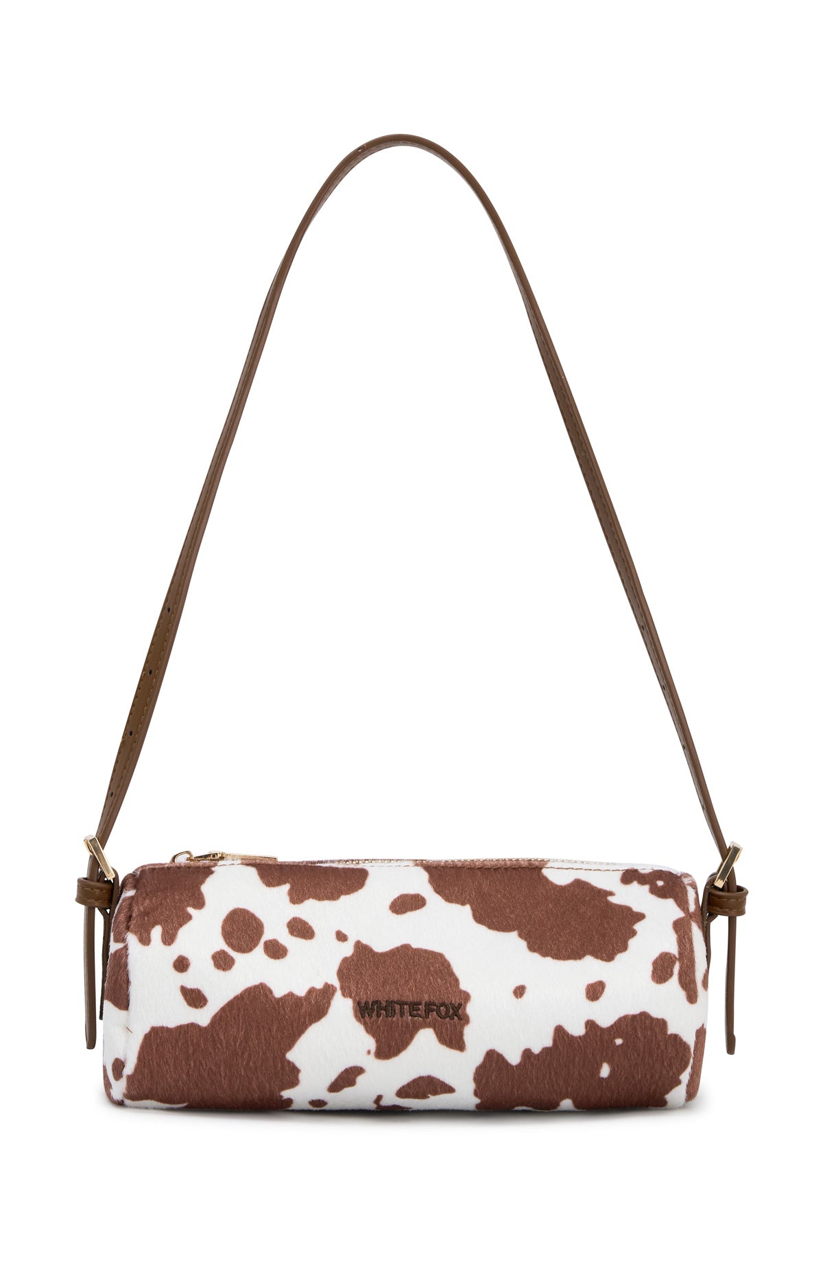 Trending Gannon Shoulder Bag Faux Cow Hide