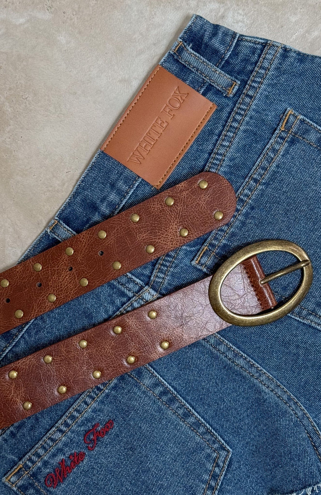 Trending Gelina Belt Vintage GoldTan