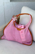 Trending Graysen Shoulder Bag PinkOrange