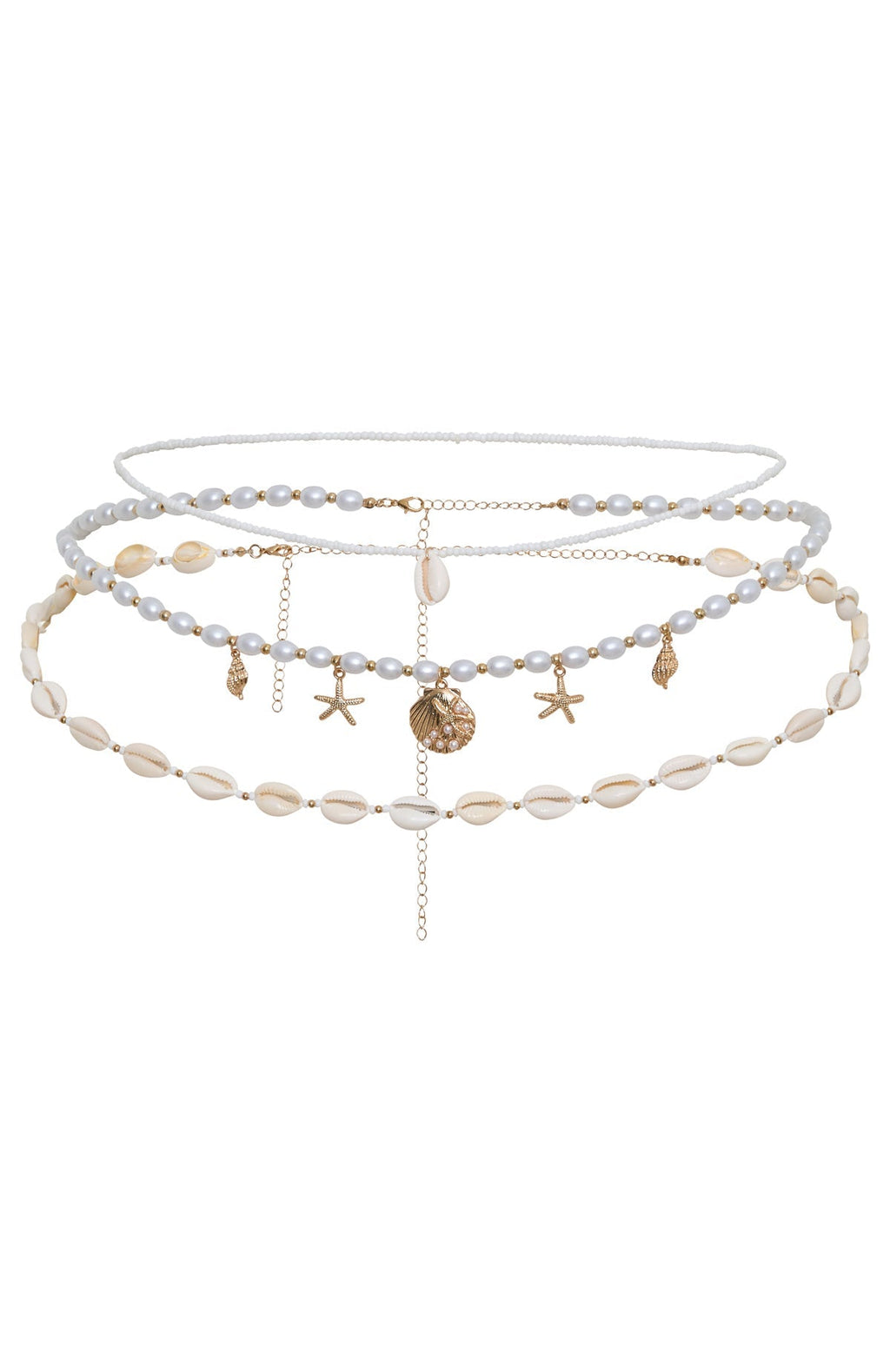 Trending Haruko Body Chain White