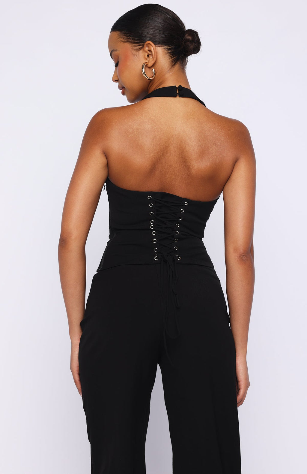 Trending He Said She Said Bustier Black