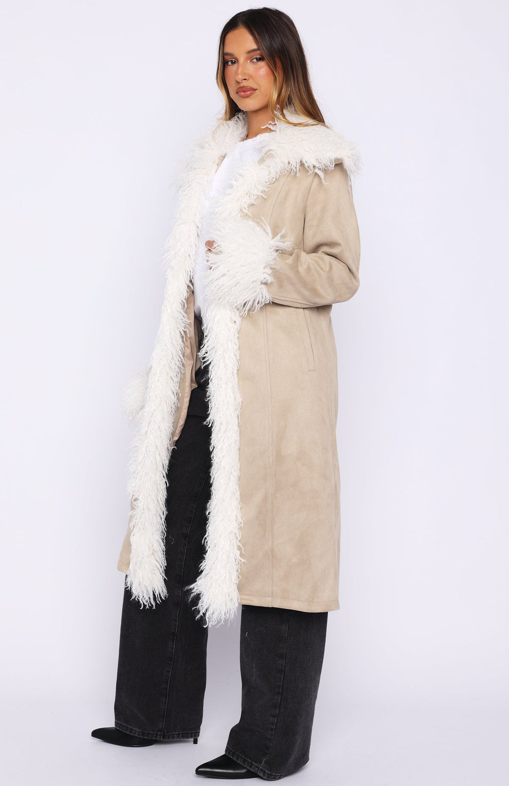Trending Help Me Down Coat Beige