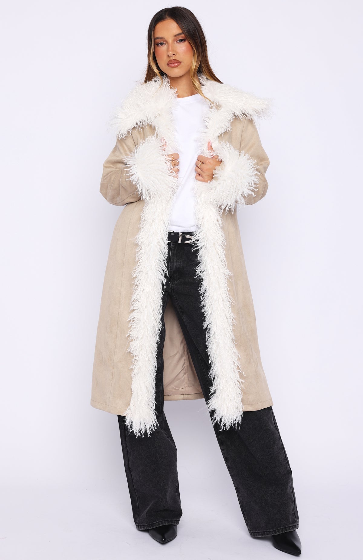 Trending Help Me Down Coat Beige