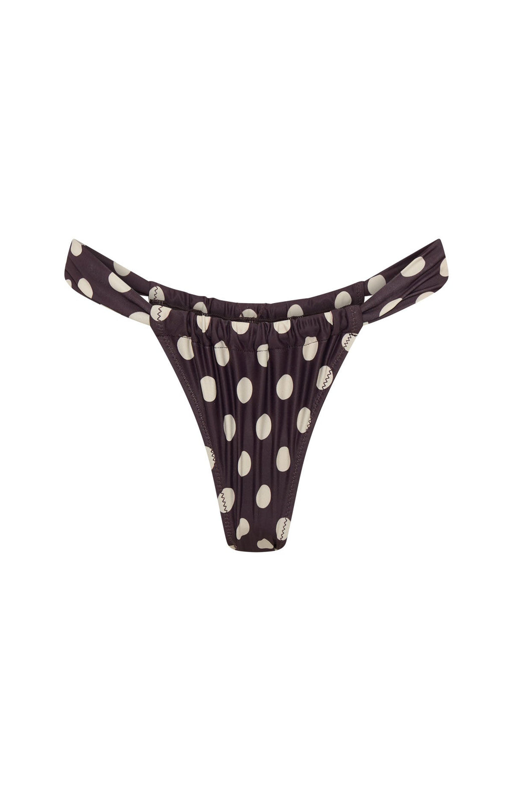 Trending Huskisson Bottoms ChocCream Polka Dot