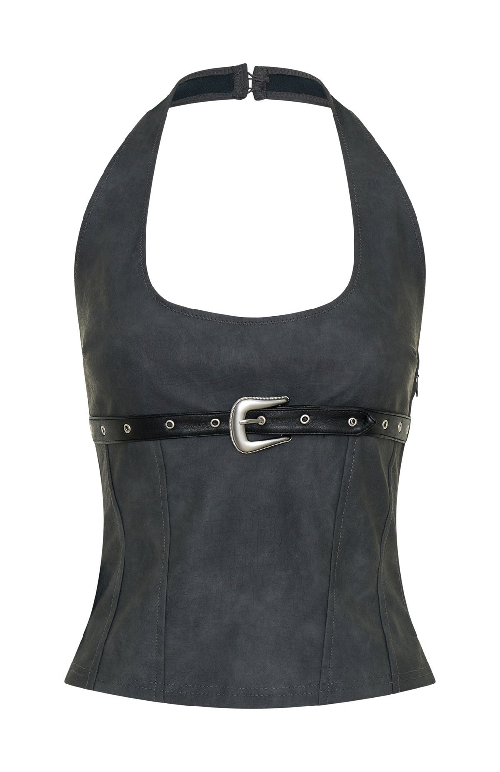 Trending In The Crowd Bustier Charcoal