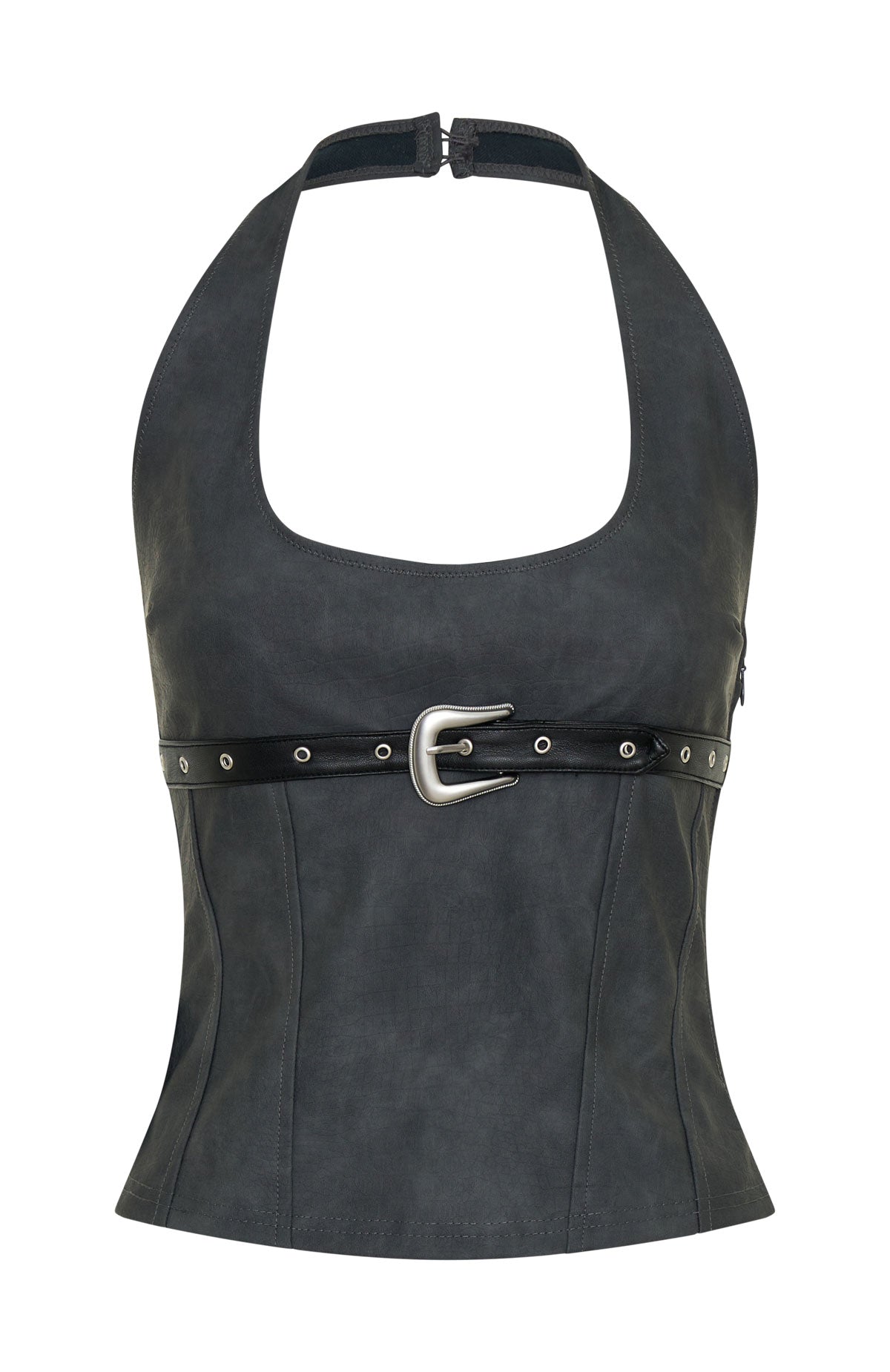 Trending In The Crowd Bustier Charcoal