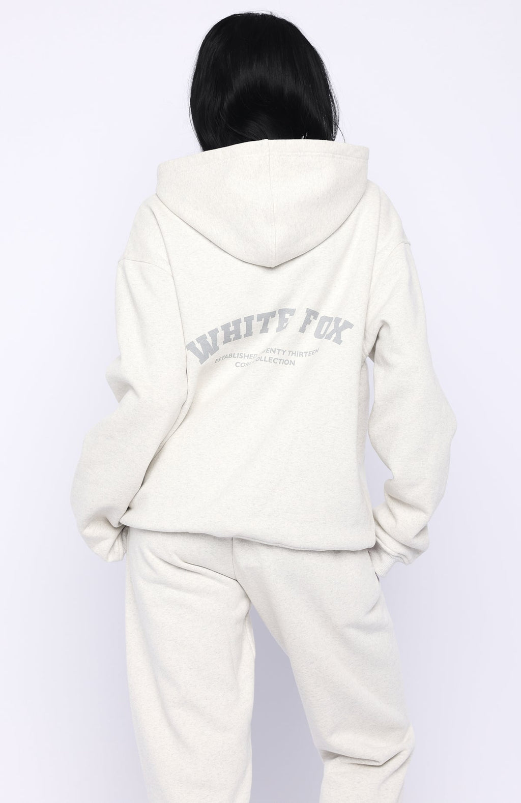 Trending Its Your Chance Oversized Hoodie Grey Marle