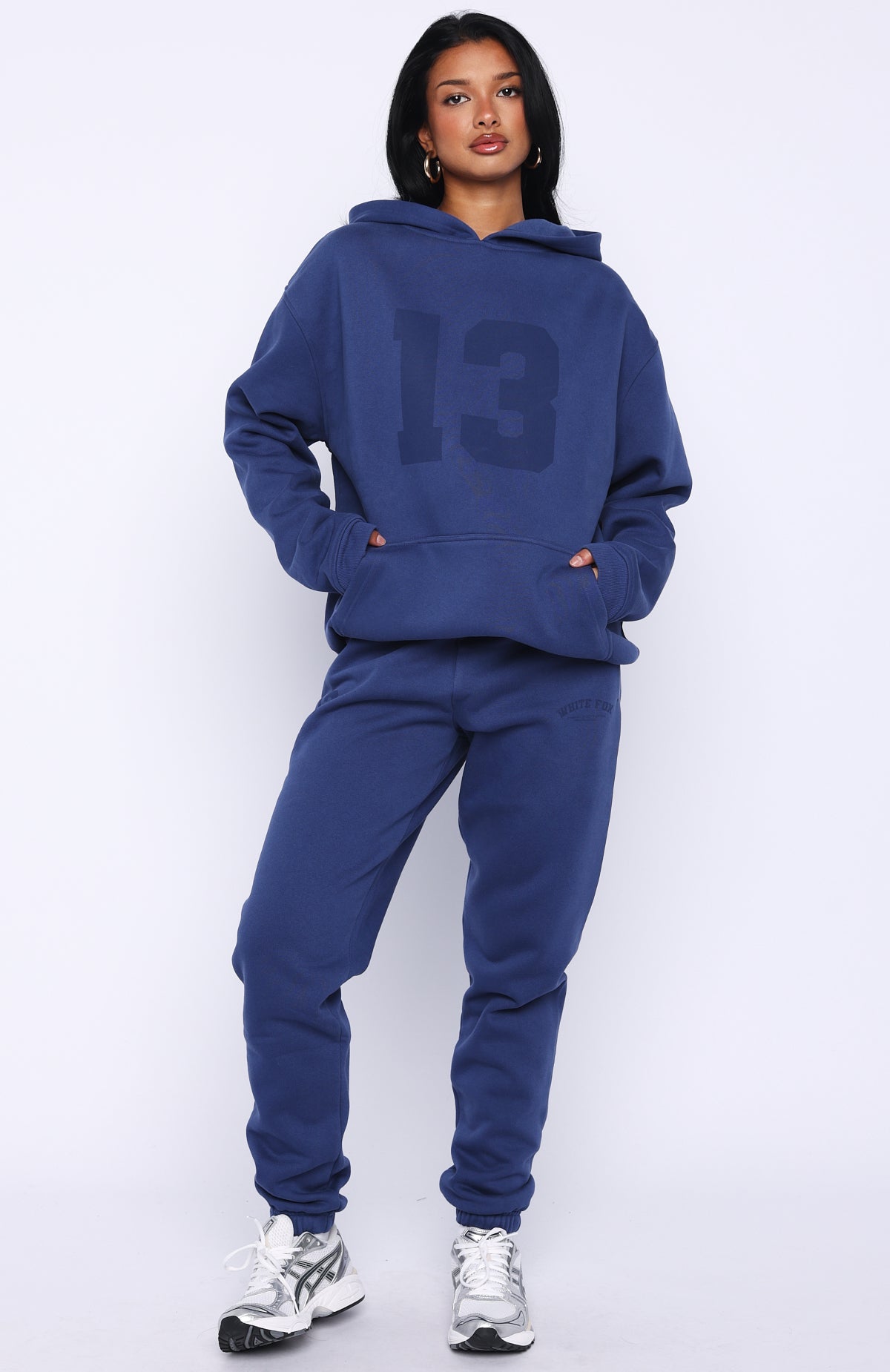 Trending Its Your Chance Oversized Hoodie Navy