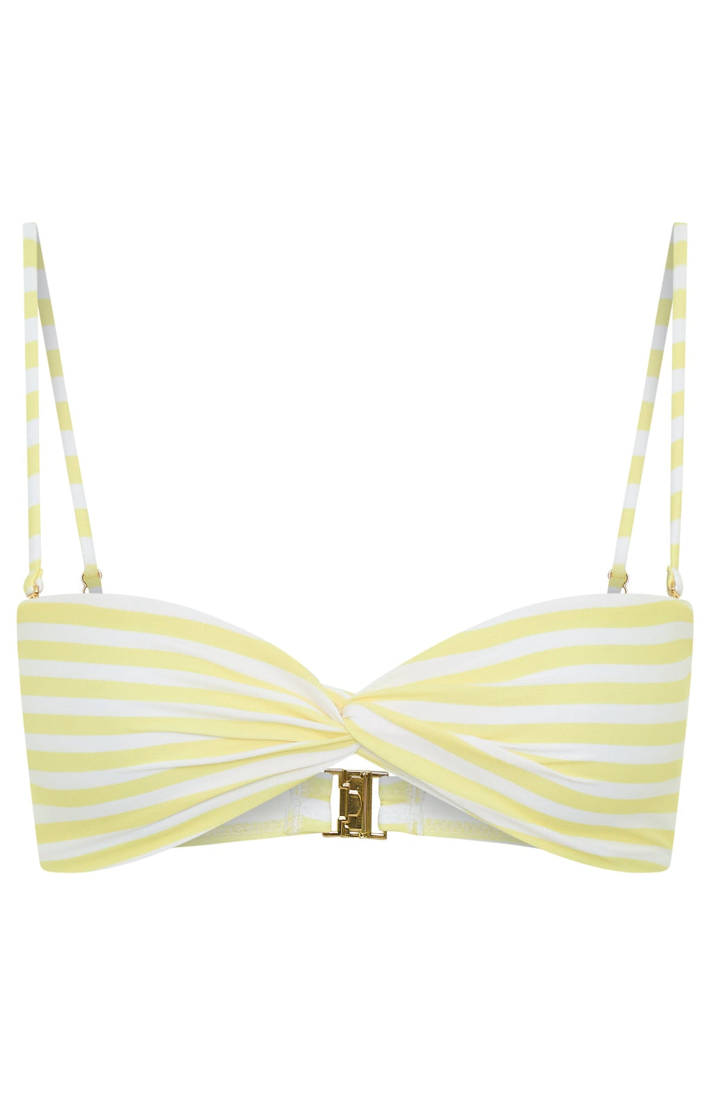 Trending Kaya Bikini Top Lemoncello Stripe