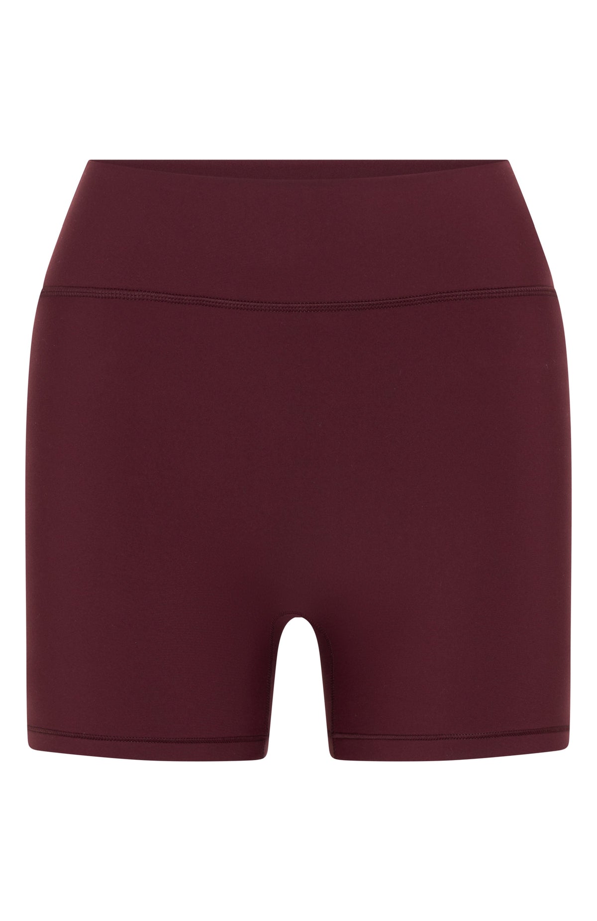 Trending Keep Up High Waisted Shorts 4 Merlot