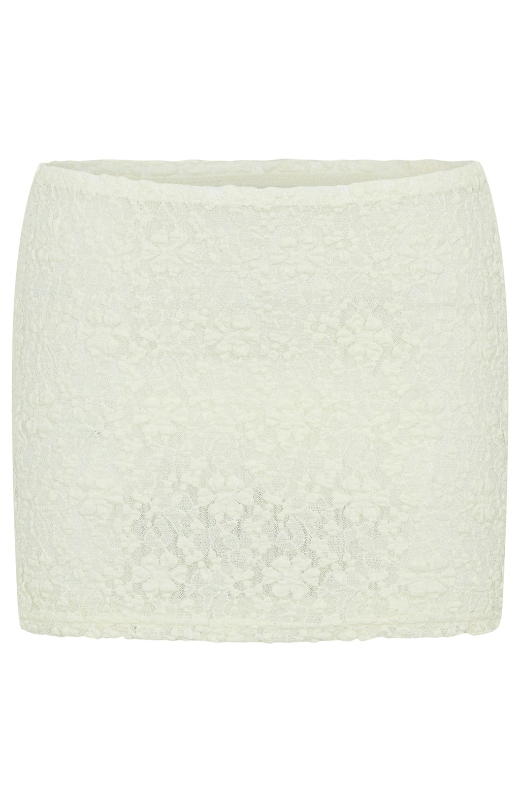 Trending Leave An Impression Mini Skirt Cream