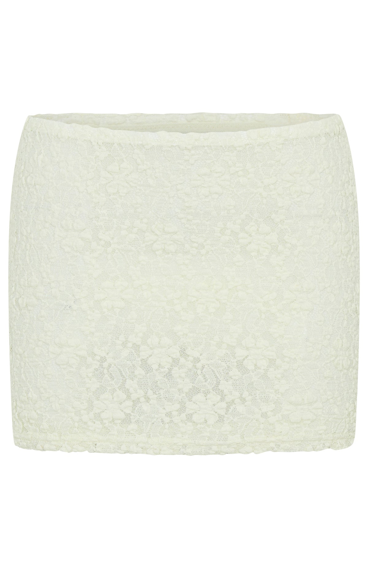 Trending Leave An Impression Mini Skirt Cream