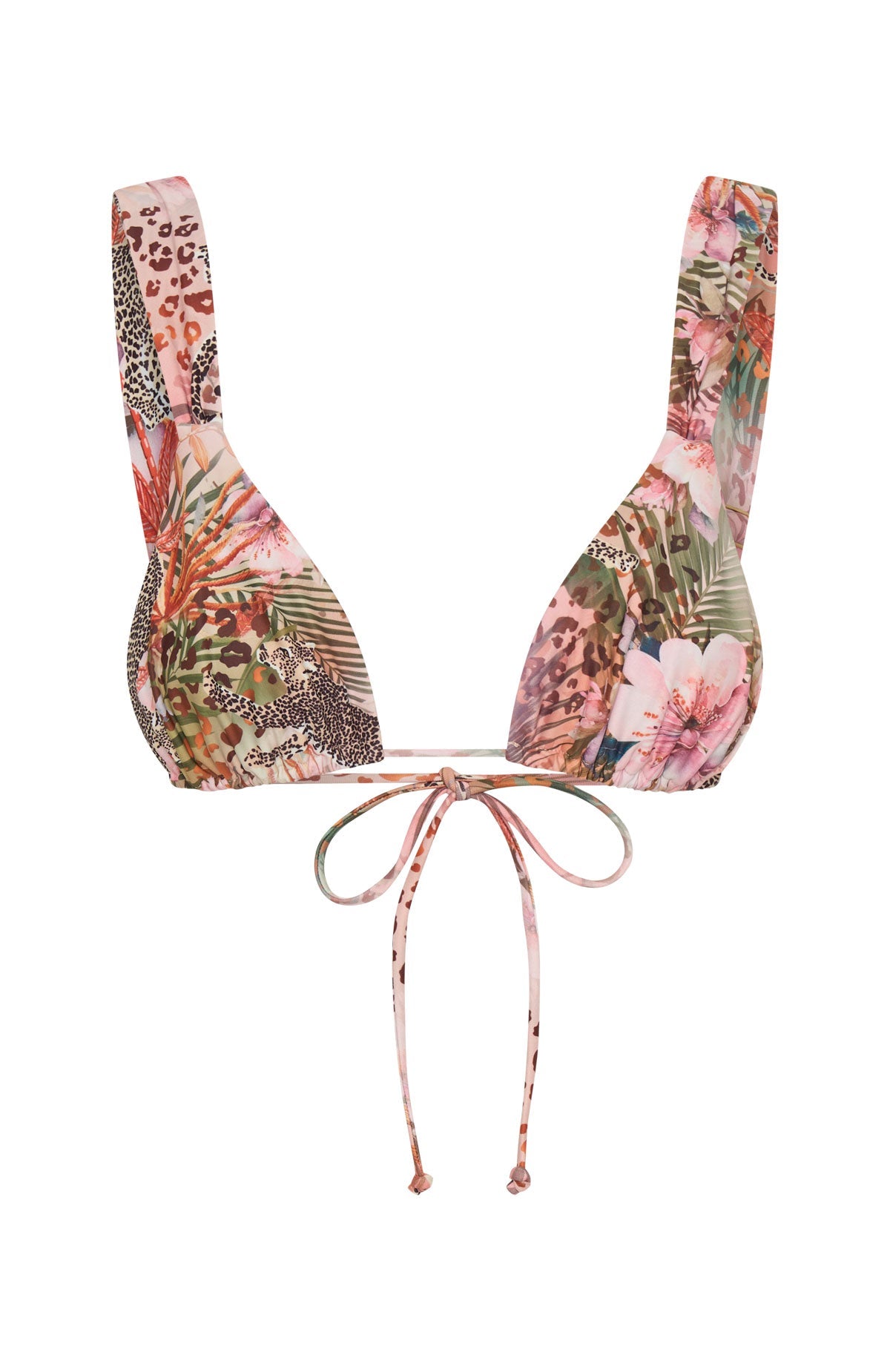 Trending Levanto Bikini Top Feline Flora