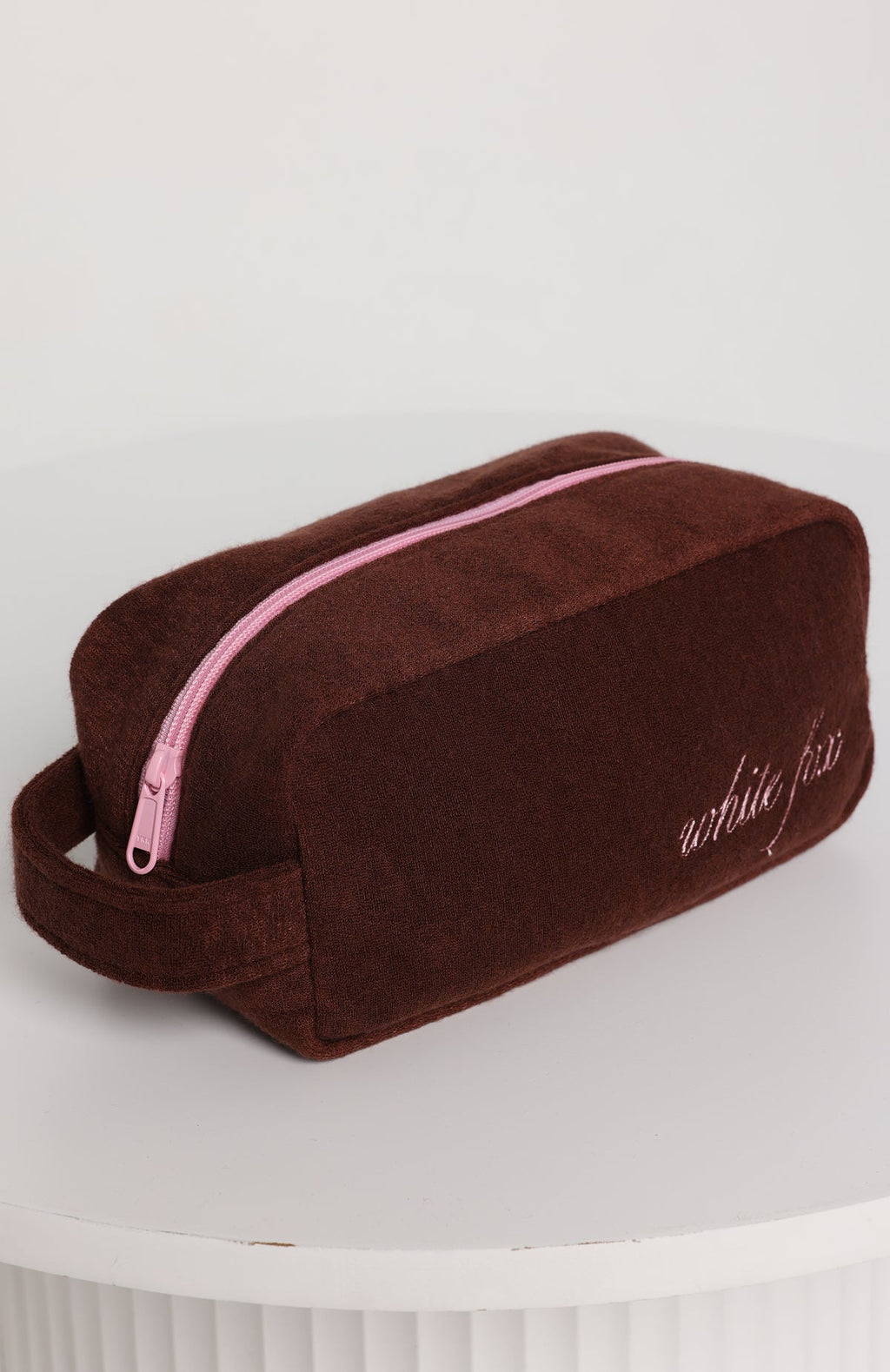Trending Lillian Cosmetic Bag Chocolate
