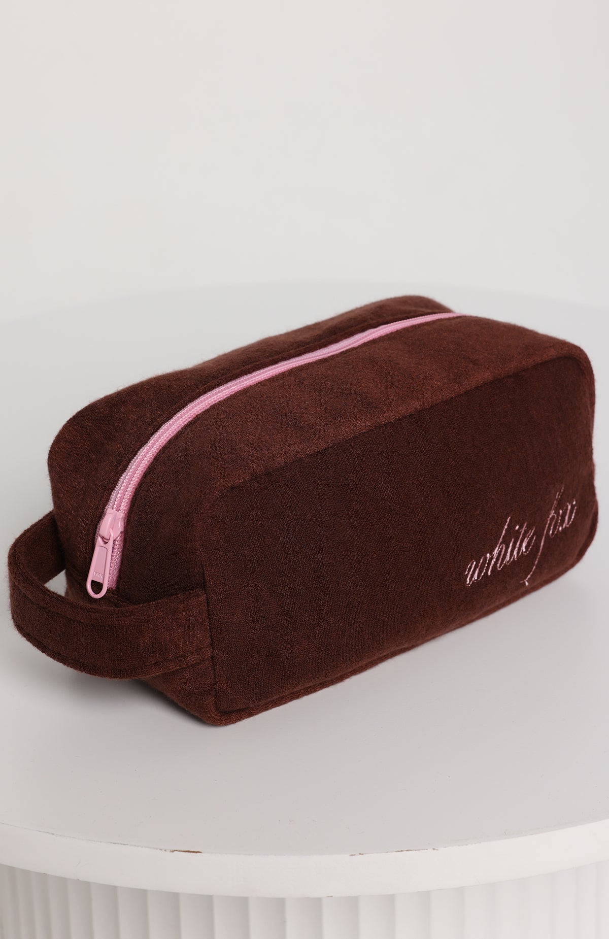 Trending Lillian Cosmetic Bag Chocolate