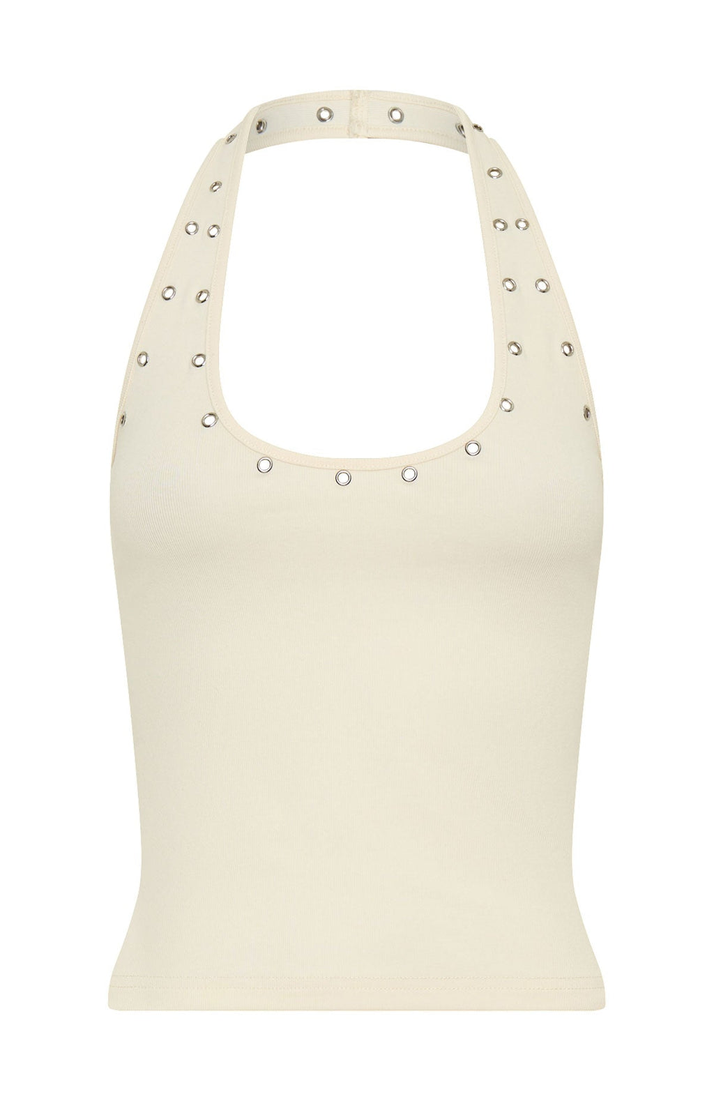 Trending Lost Souls Halter Top Cream