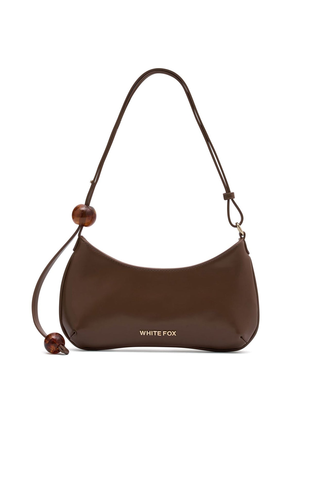 Trending Lotus Shoulder Bag Chocolate PU
