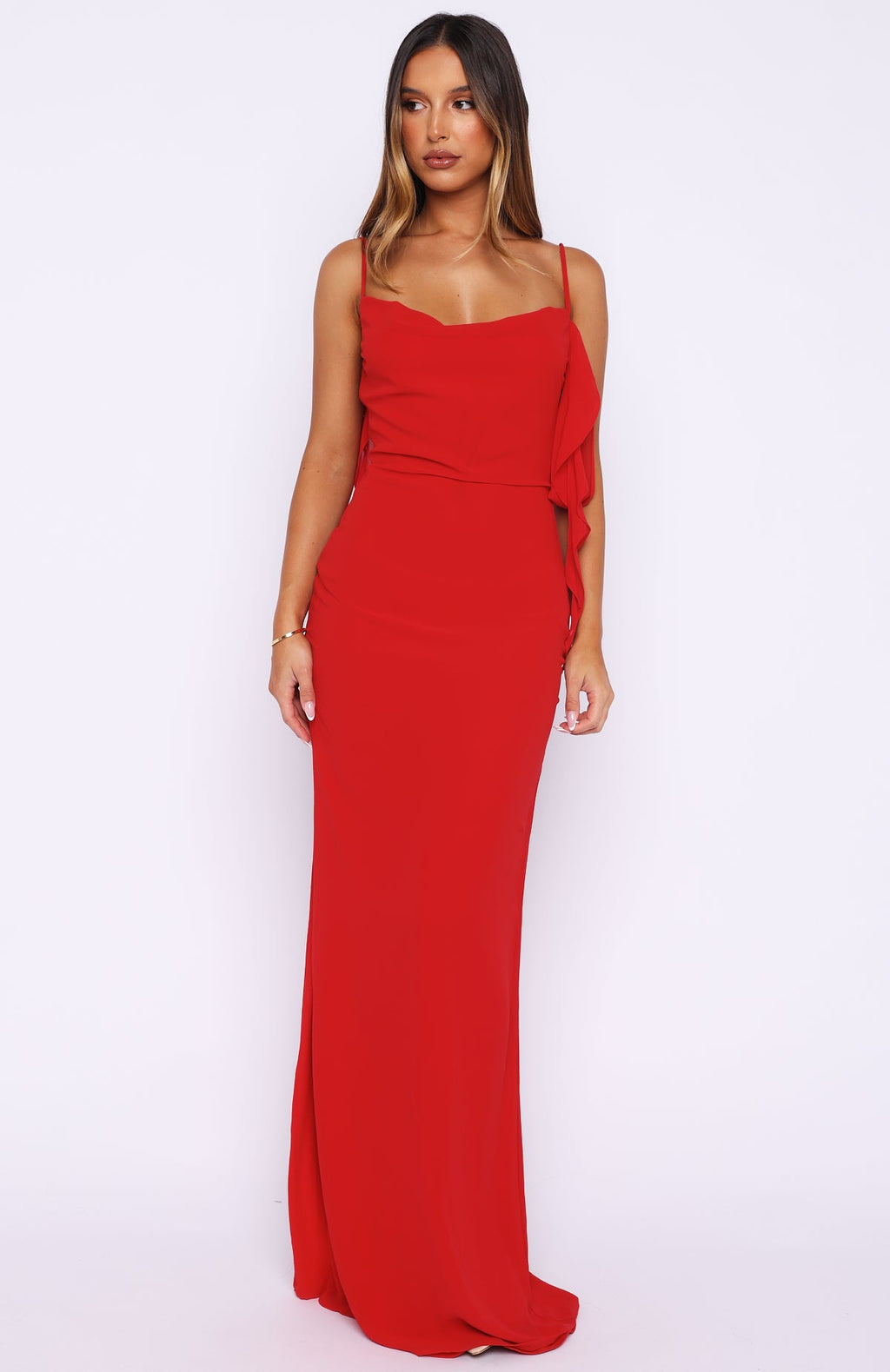 Trending Love Blossoms Maxi Dress Red
