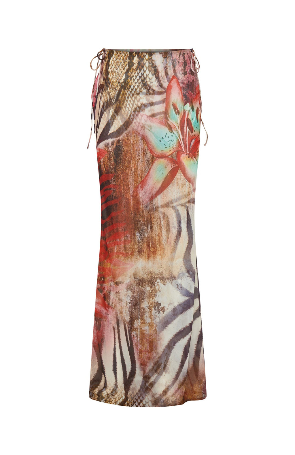 Trending Luminous Maxi Skirt Savage Bloom