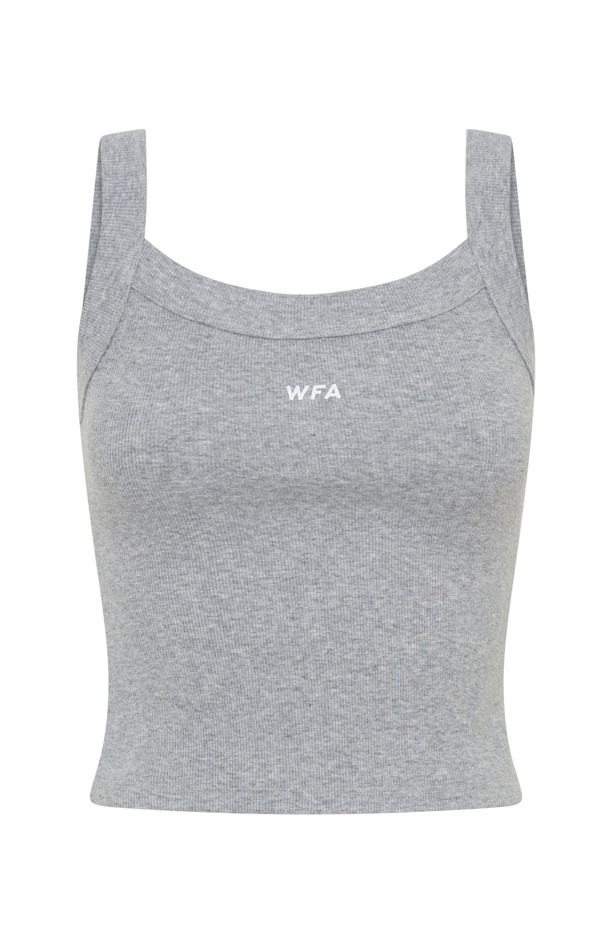Trending Maximum Rib Tank Grey Marle