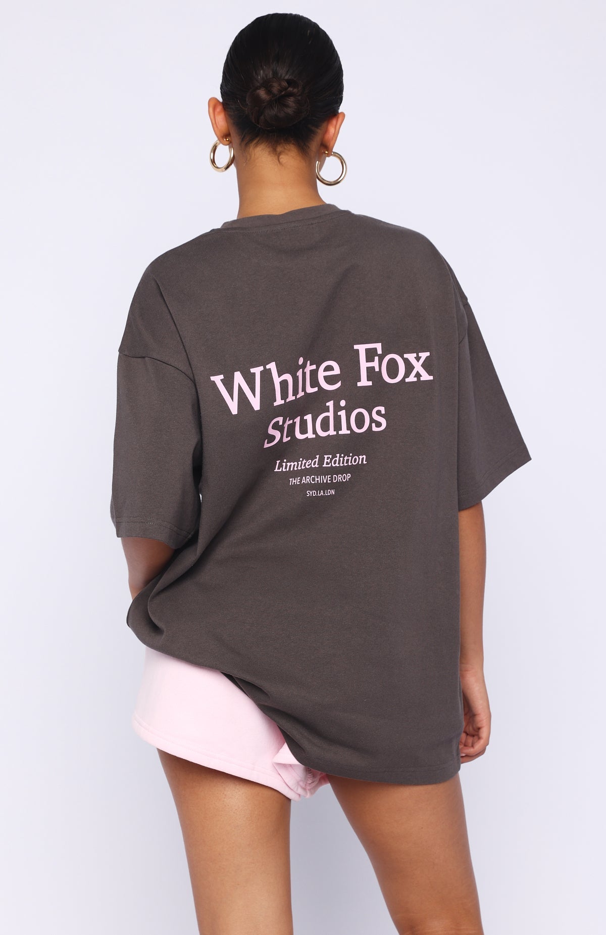 Trending Midnight Chill Oversized Tee Charcoal