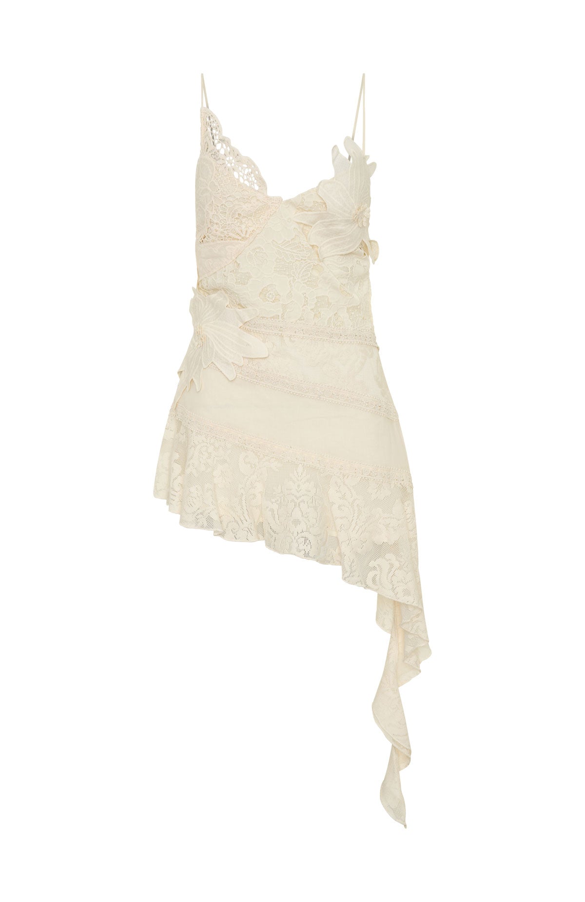 Trending Midnight Run Mini Dress Vintage Cream