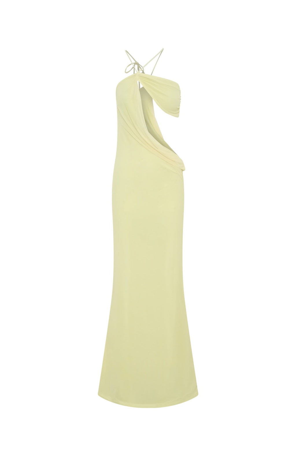 Trending Monaco Moment Maxi Dress Lemon