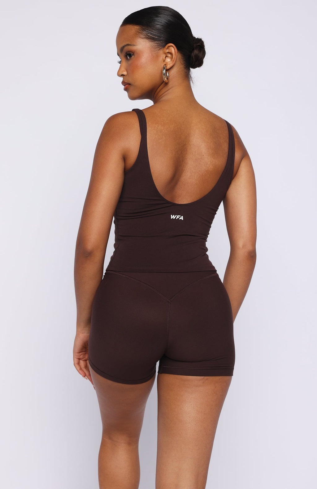 Trending More To You Active Tank Dark Chocolate