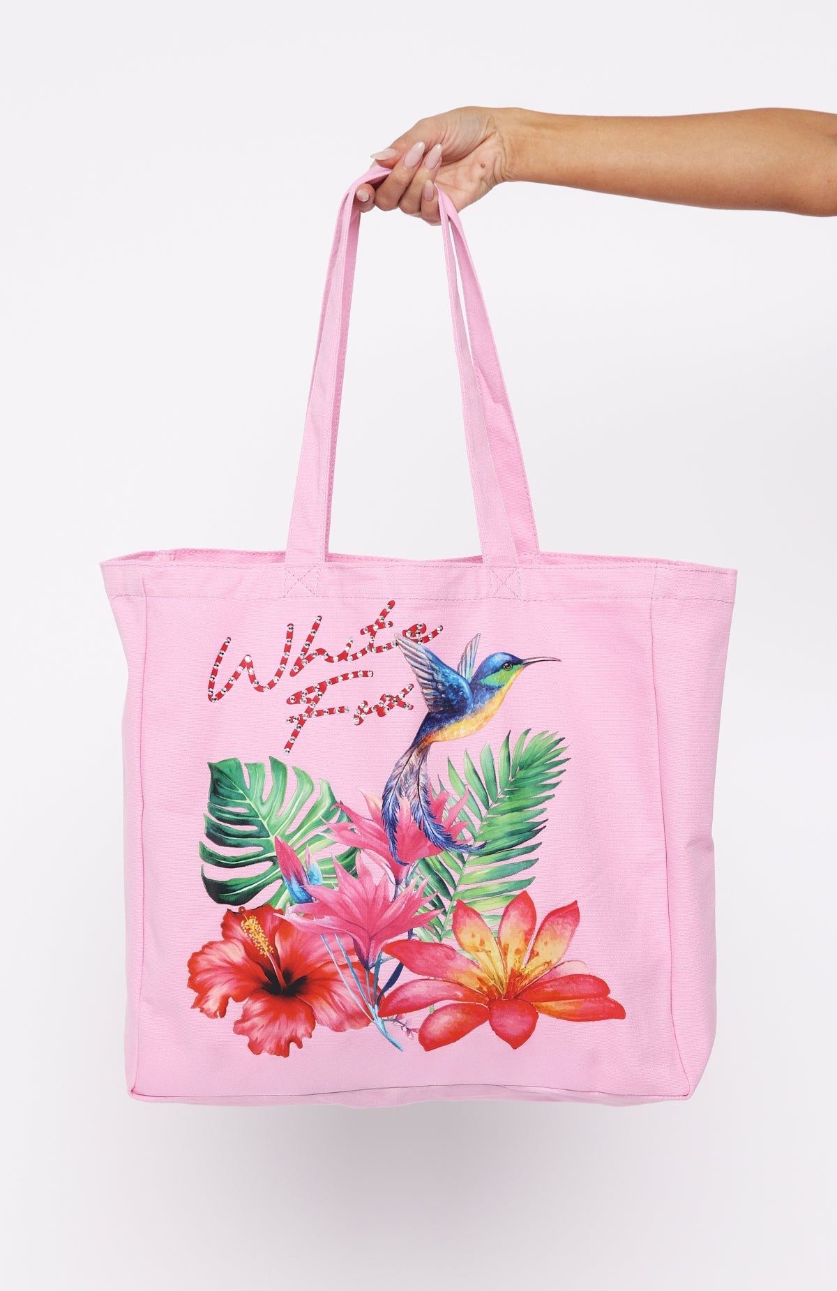 Trending Morning Calm Tote Bag Pink