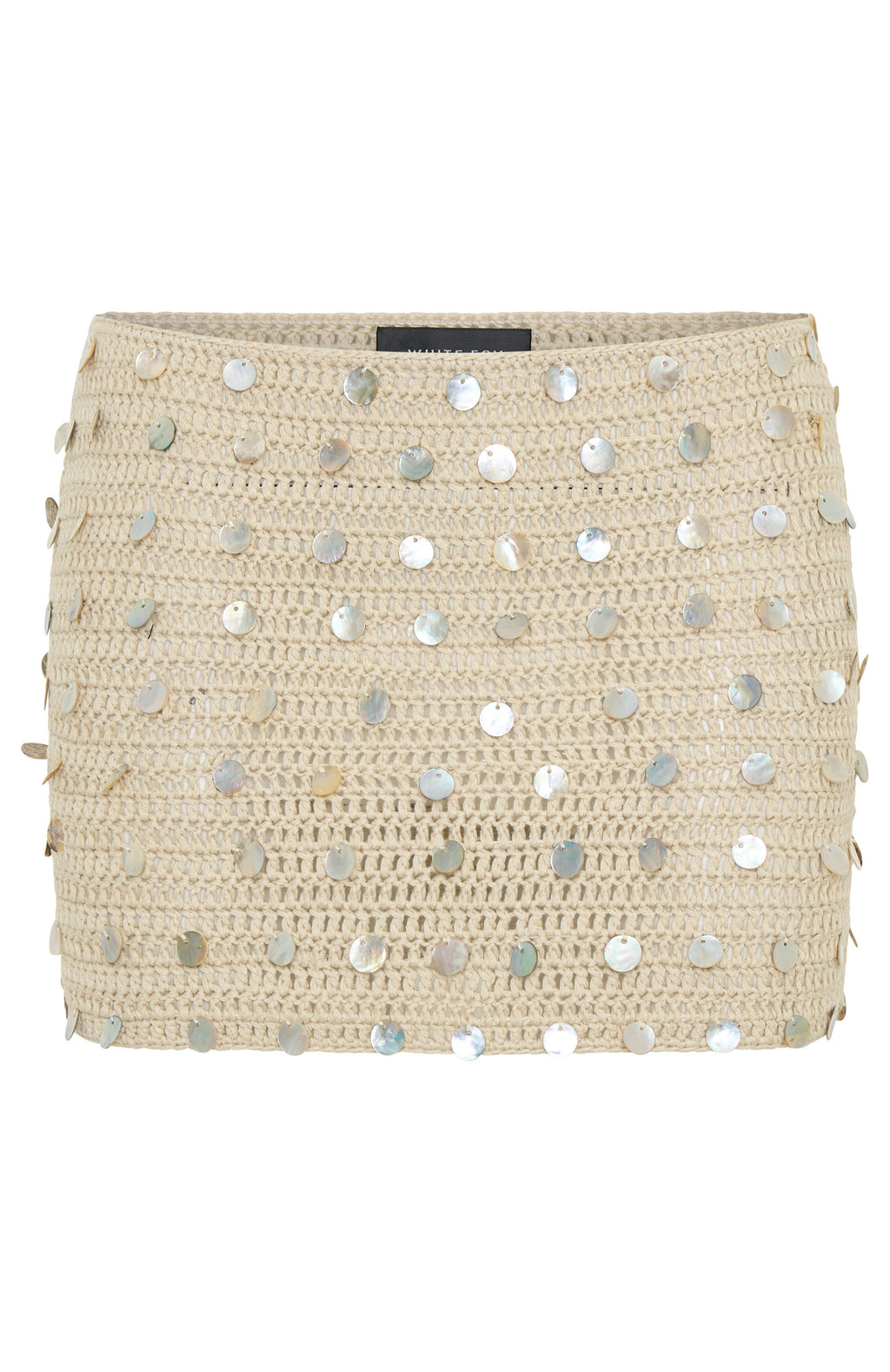 Trending My Nirvana Crochet Mini Skirt Shell