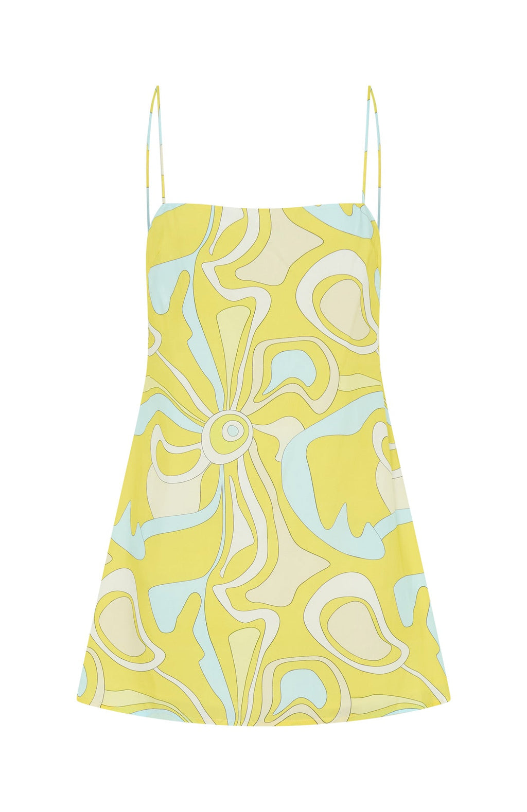 Trending Never Lost Cami Shift Mini Dress Lemontini Fizz