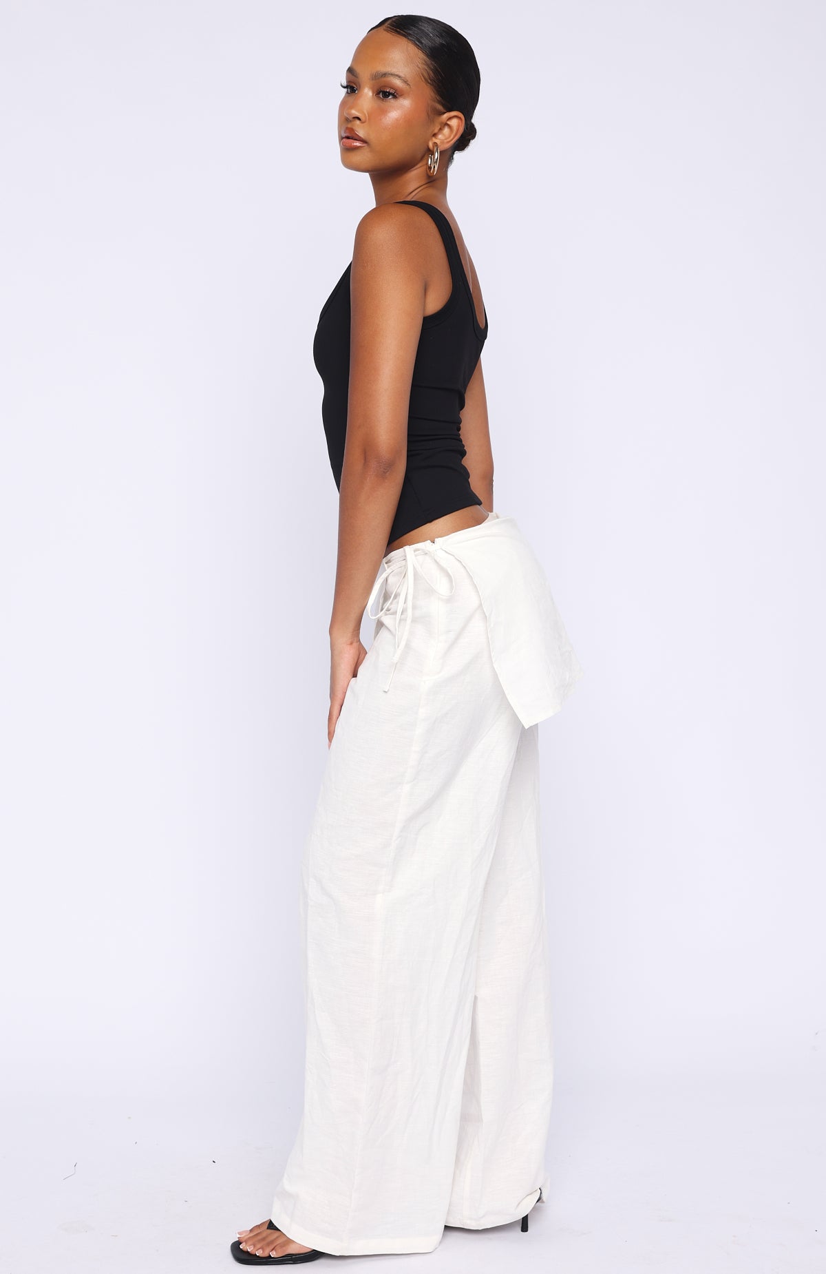 Trending Off Beat Pants Off White