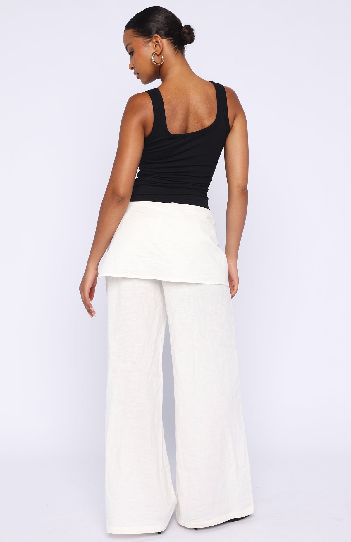 Trending Off Beat Pants Off White