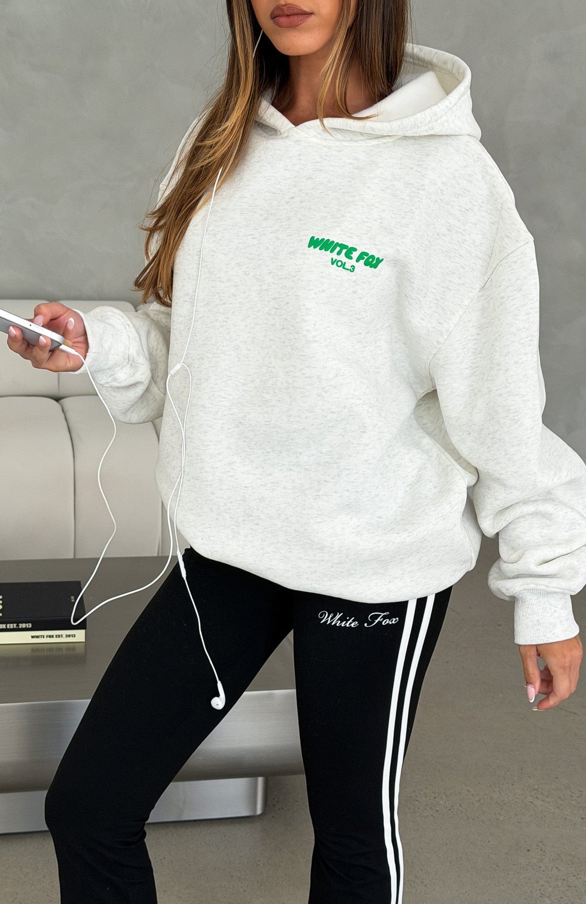 Trending Offstage Hoodie Glacier Grey