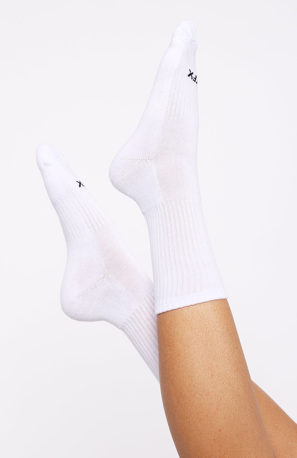 Trending One More Look Socks White