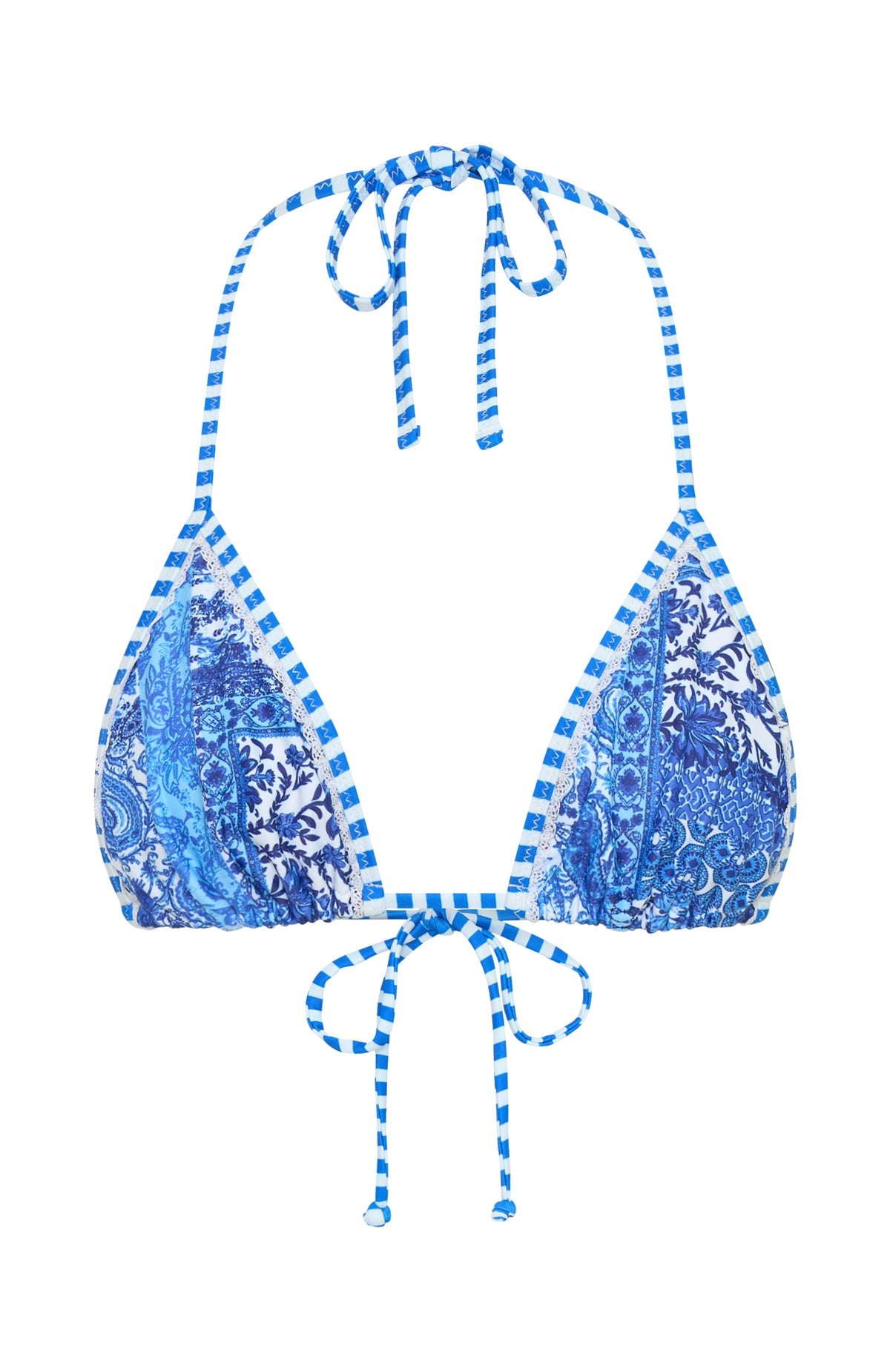 Trending Paraiso Bikini Top Mediterranean Bloom