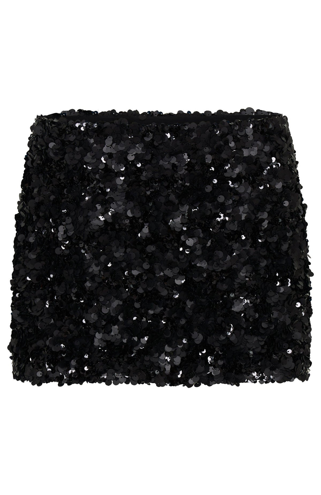 Trending Party Mode Sequin Mini Skirt Black