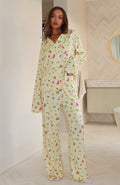 Trending Pillow Talk Printed Long Sleeve Pyjama Set Fruit Salad
