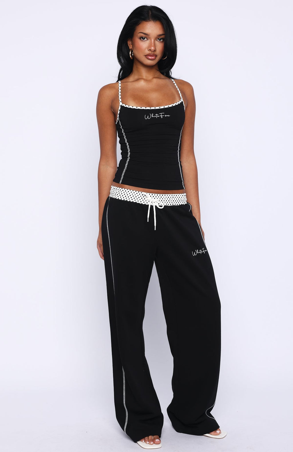 Trending Pure Attraction Singlet Top Black