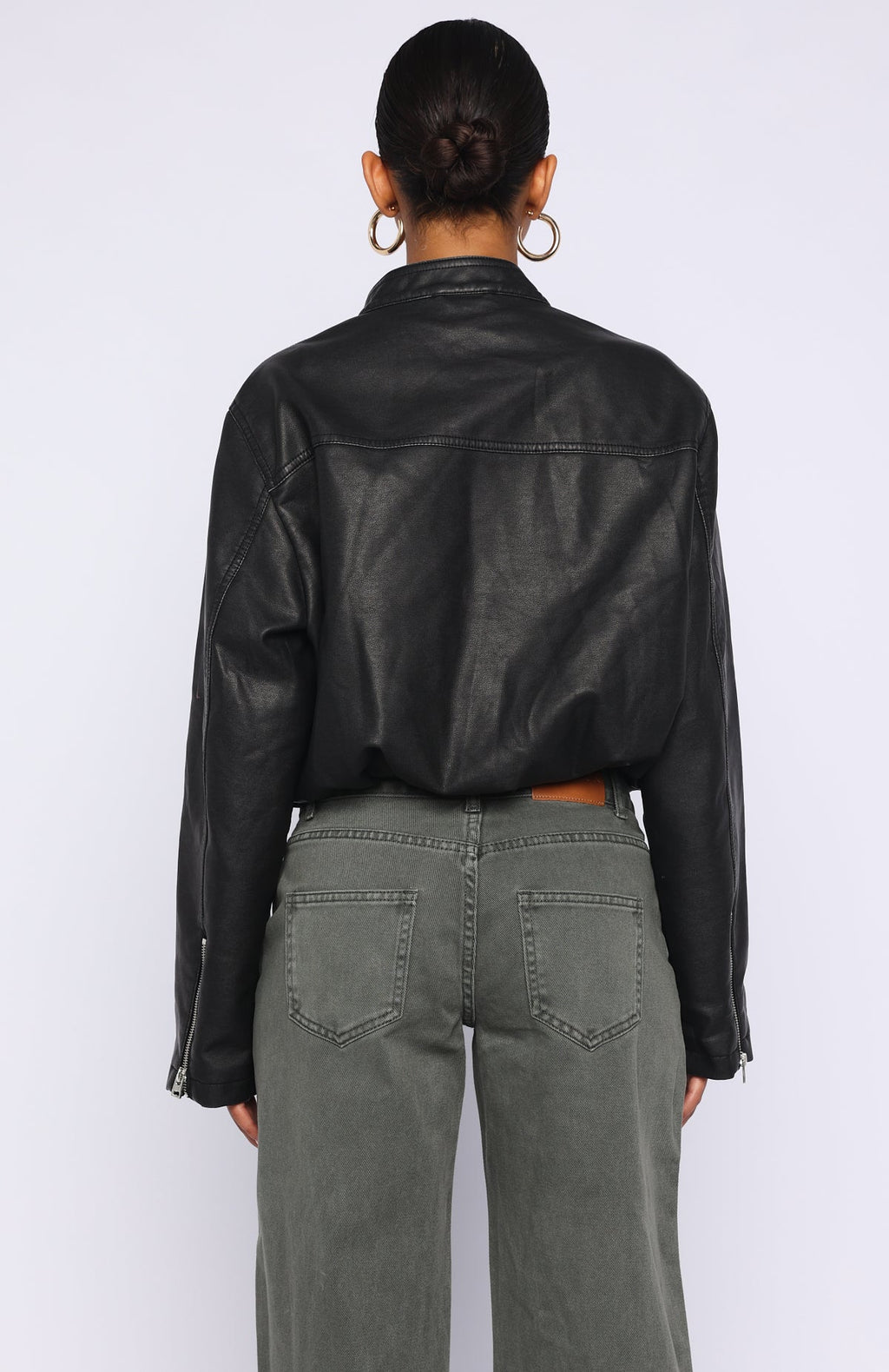 Trending Put In Effort Jacket Black