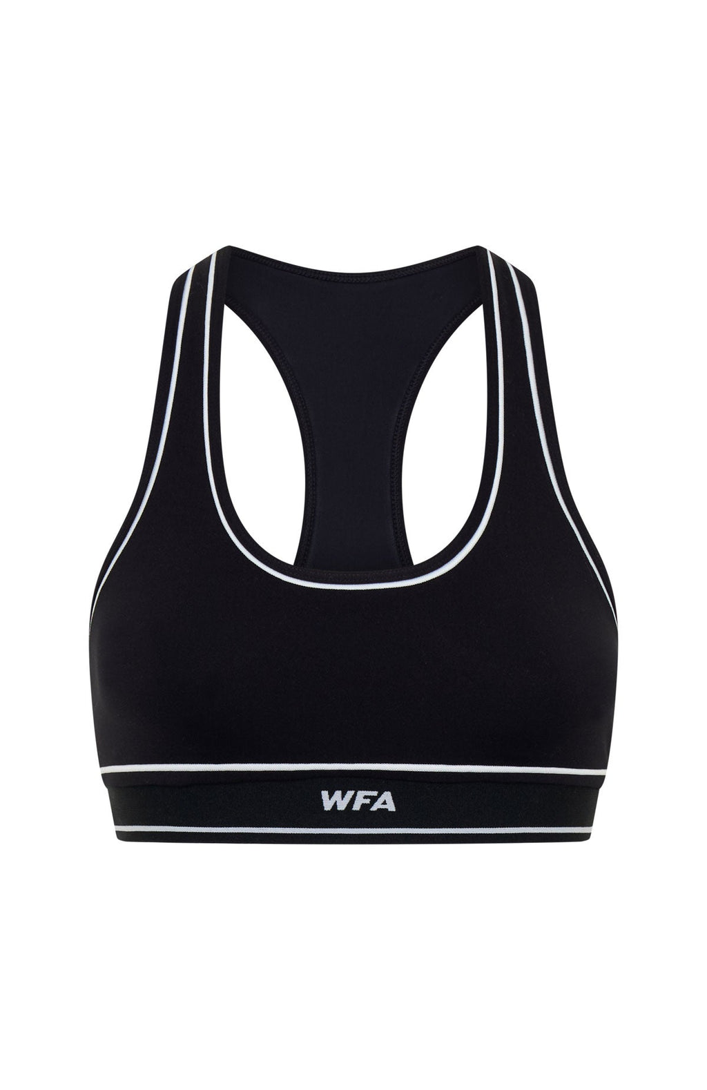 Trending Regimen Sports Bra BlackWhite