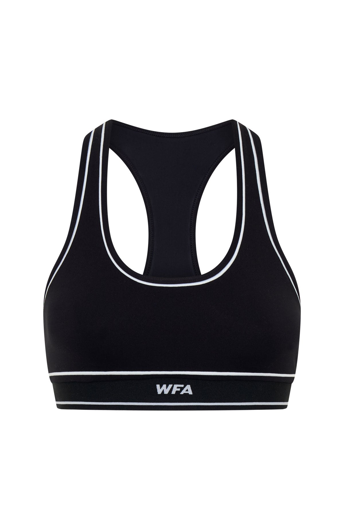 Trending Regimen Sports Bra BlackWhite