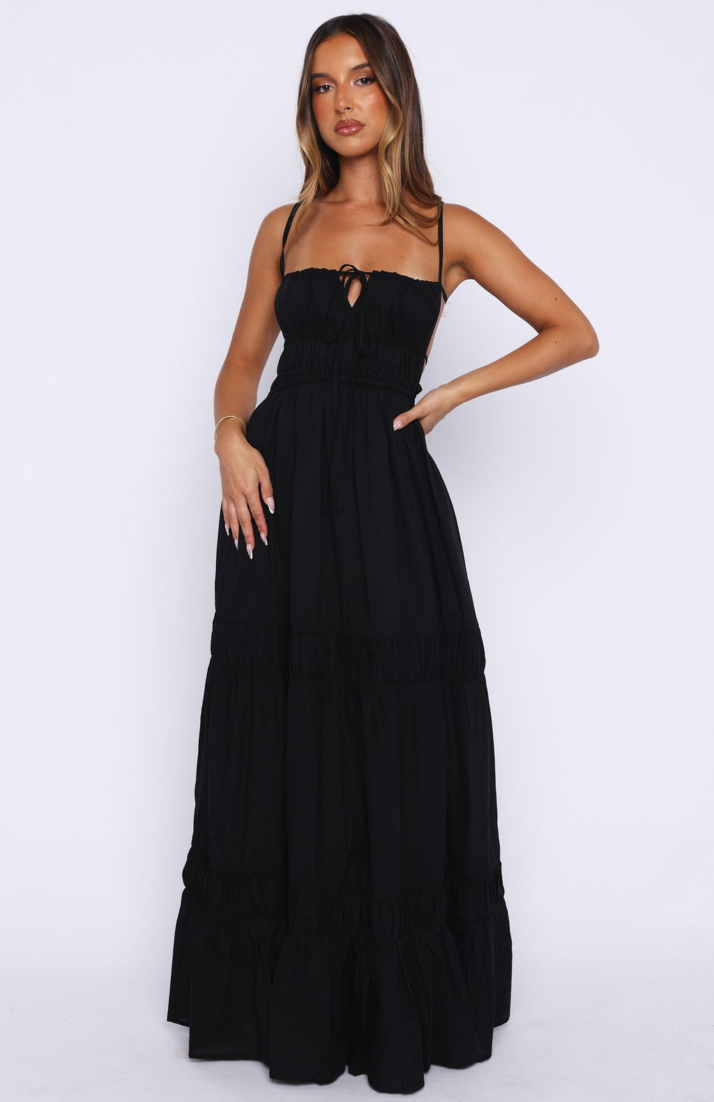 Trending Rumour Has It Maxi Dress Black
