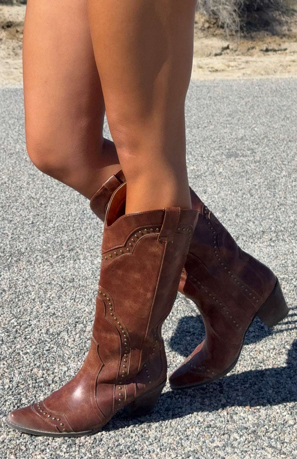 Trending Sadie Cowboy Boots Vintage Chocolate