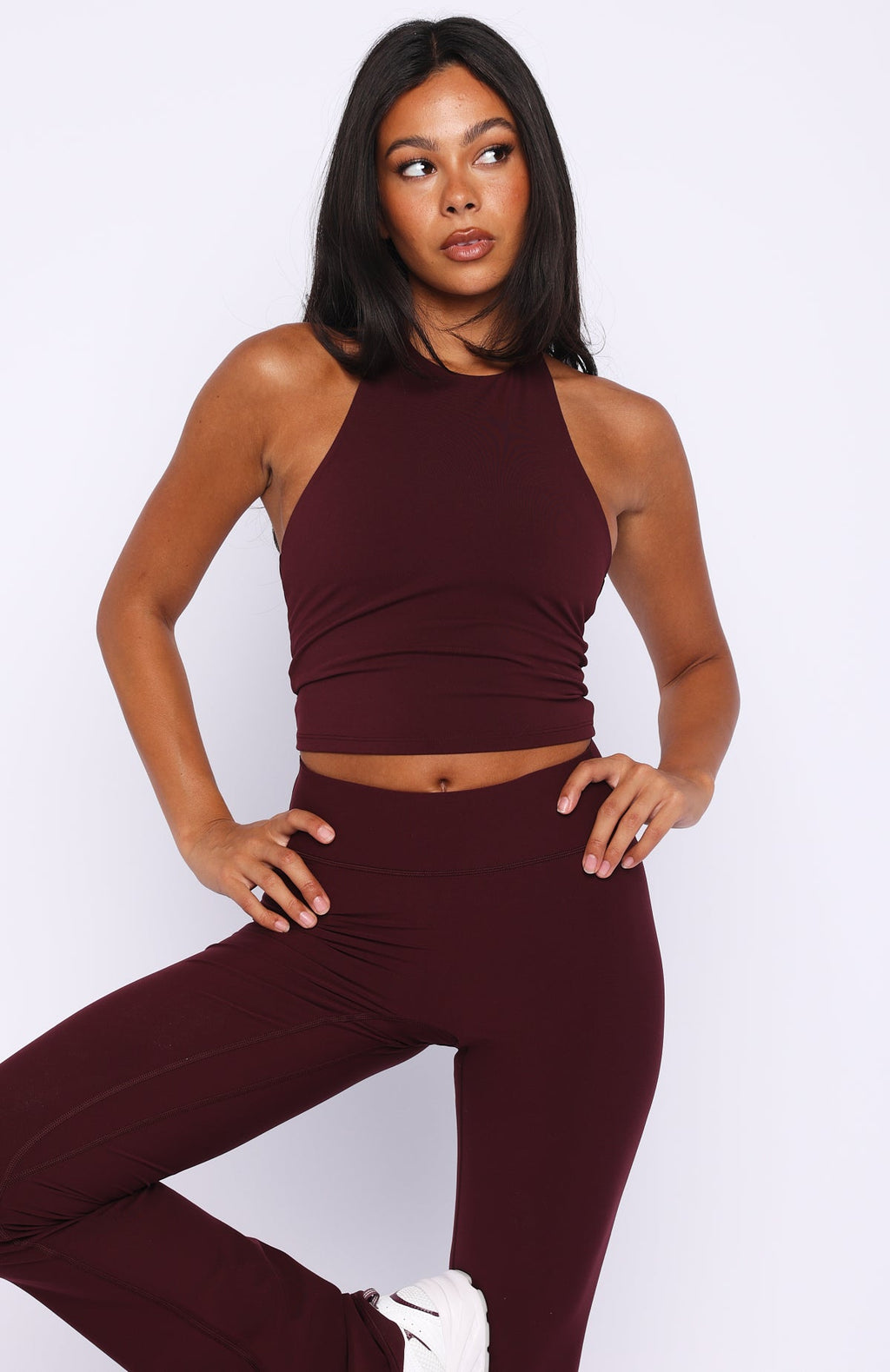 Trending Session Active Tank Merlot